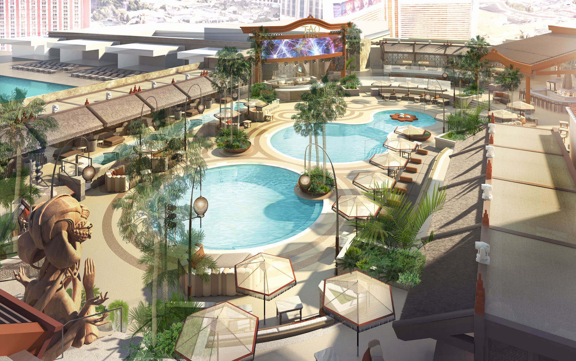 TAO Beach Dayclub Las Vegas at The Venetian [2026 Guide]