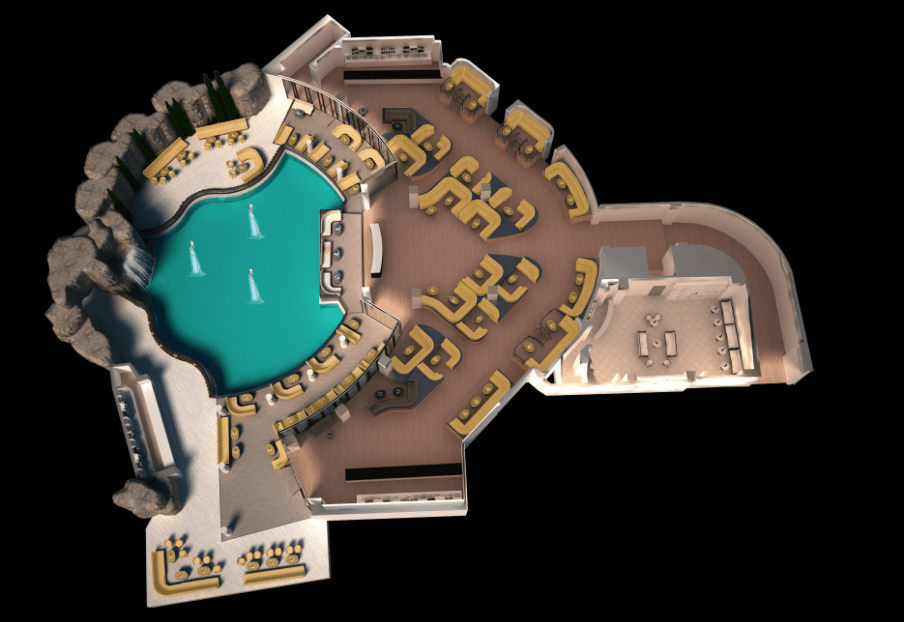 Intrigue nightclub floor plan
