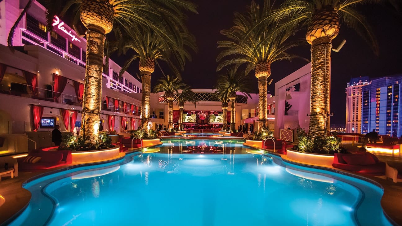 Drais bottle service outdoor patio table