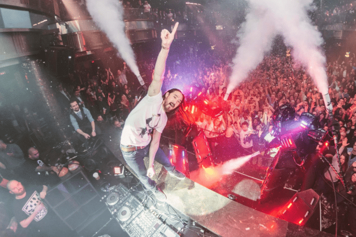 Steve Aoki at Omnia Nightclub