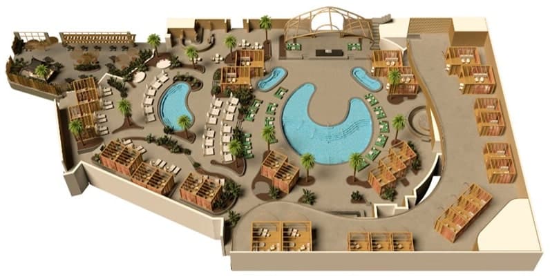 Ayu Dayclub table layout