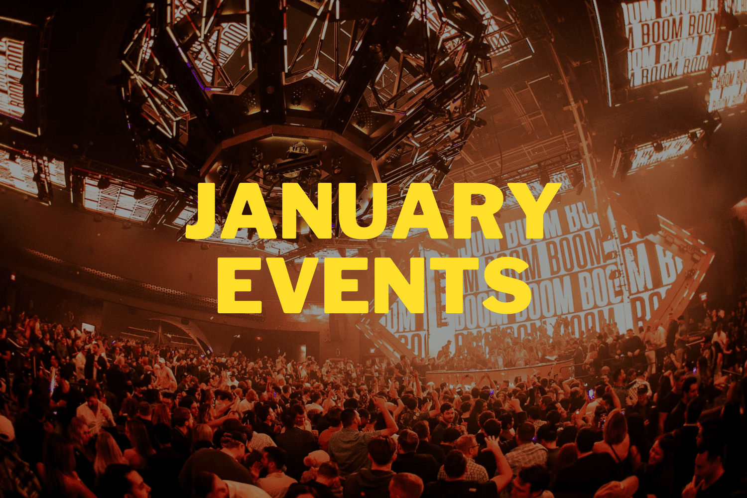 Las Vegas Club Events january