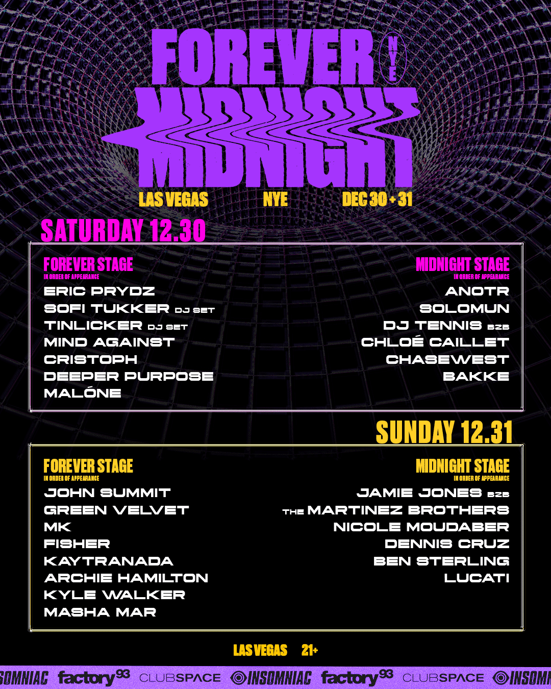 forever midnight las vegas